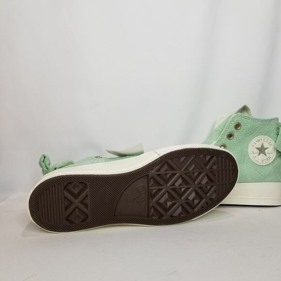 Converse Women's Chuck 70 Bow Hi Tops Size 9 Sticky Aloe A10245C NWT - Picture 4 of 9